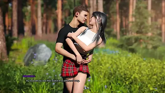 Lust academy #4 we saw Victoria's big boobs, I want to fuck Samantha