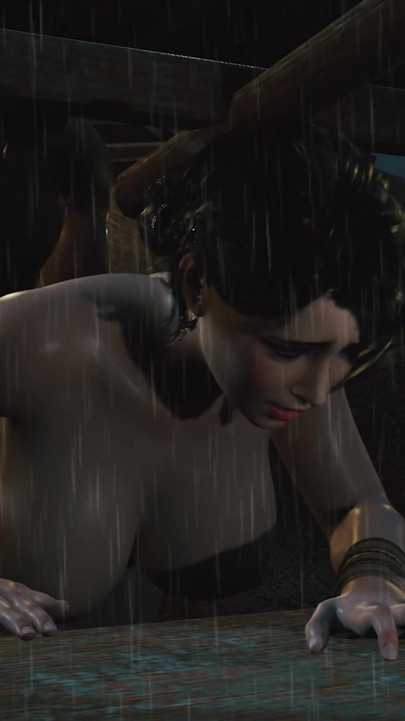 Sexy desi widow Meena fucked by her neighbor in the rain | Clip 3