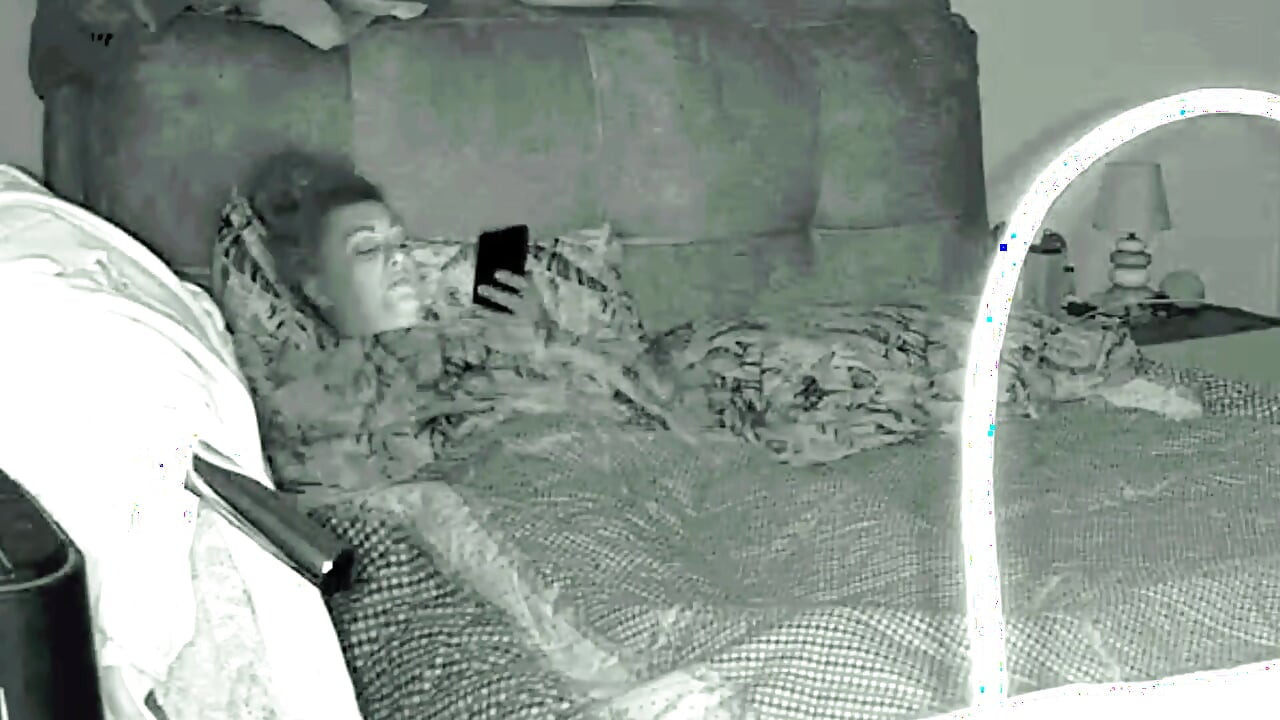 Wife Caught Chatting While Masturbating