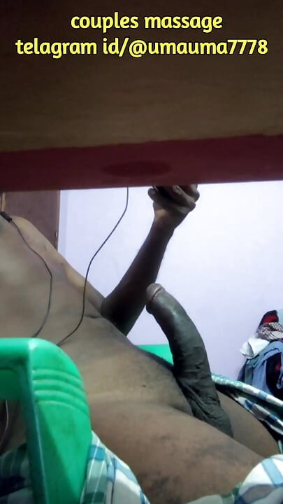 Tamil man mastrubation in the chair