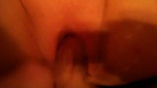 StrawberryWife fucking hubby missionary and squirting