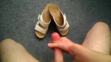 cum on shoes 1