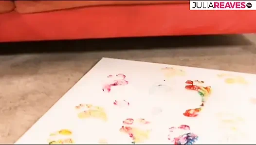 Skinny babe enjoys as pussy gets licked then a big cock fucks her hard