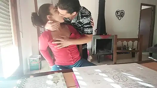 STUDENT COLLEGE SEX WITH TEACHER IN HOME