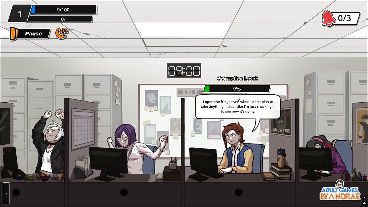 Femboy Ghost Gameplay Part 1 – Discreet Masturbation at Work