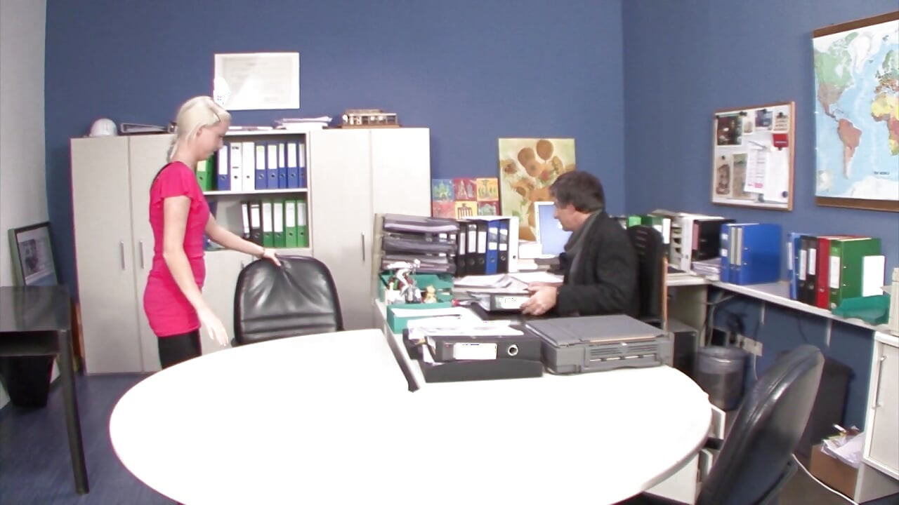 Teen Trainee Fucked by the Boss!