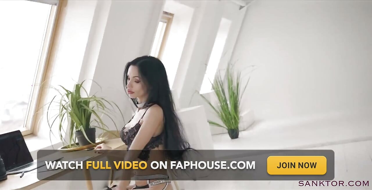 Sanktor - Skinny Porn Actress Is Teasing and Stripdance