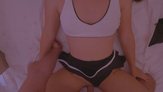 Schoolgirl skirt and nothing else but pleasure