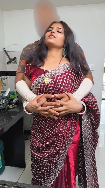 Soft || The newlywed bride was making pudding in the kitchen while her husband's brother-in-law secretly started fucking her. | Clip 1