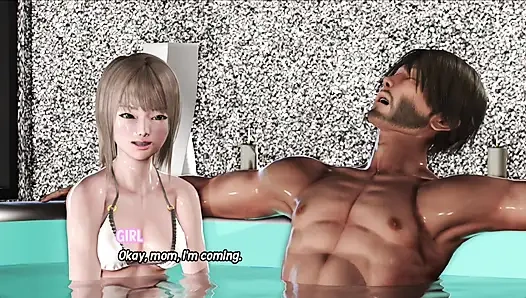 Макс жизни, сезон 3 Cap 133, трах администратора отеля и дрочка в джакузи