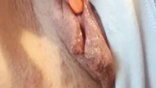 Fleischige lippen hautnah sehr nass