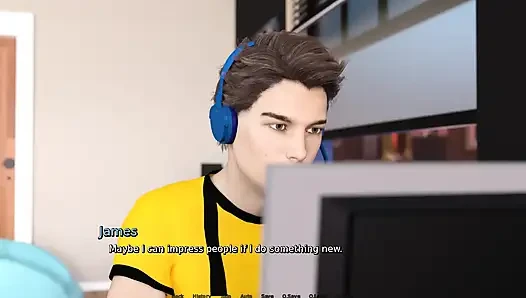 Laura lustful secret - gameplay - permainan peran - laura tanpa sadar mengekspos dirinya sendiri