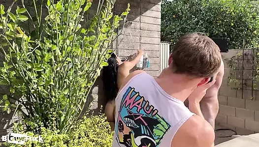 Tampak di balik layar andy mcbride lagi asik ngentot sama maximus