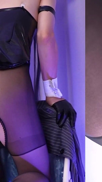 Porywający moment z "Blue Archive Kisaki Bunny loszka cosplay jebanie, hentai japoński shemale cosplay 3"