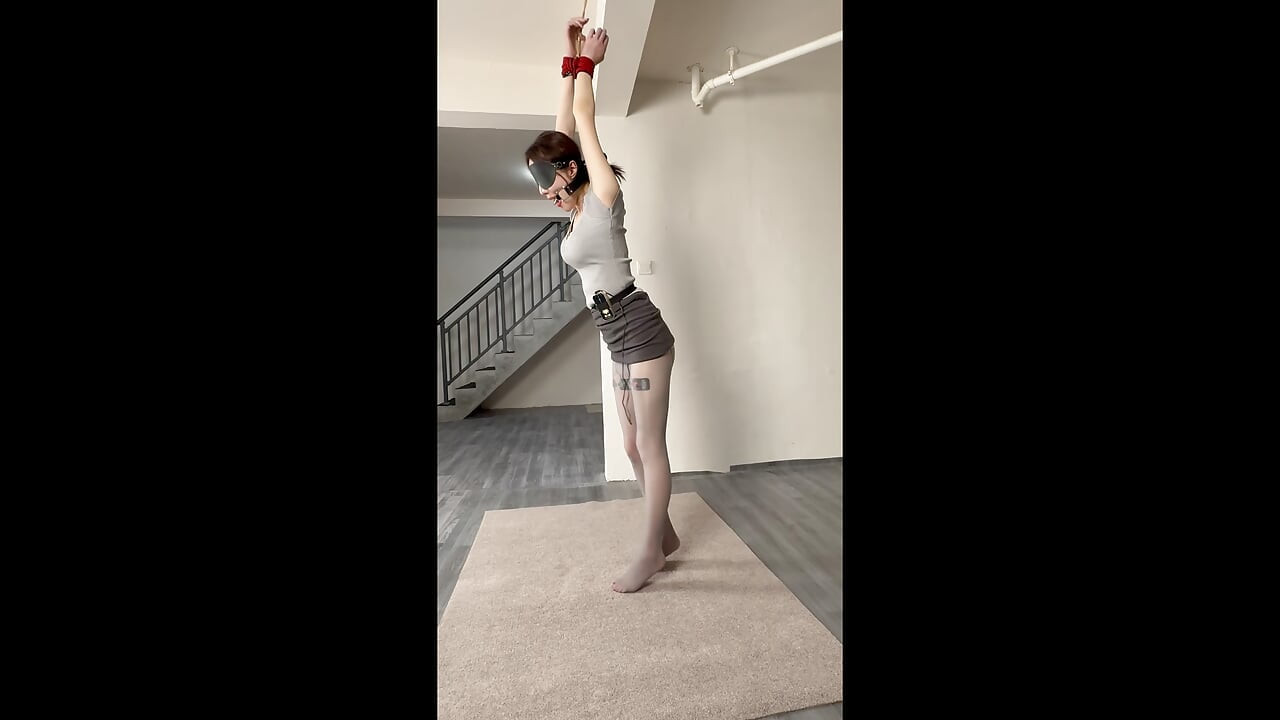Ol Thick Gray Foot Pad Hanging + Electric Shock + Whipping
