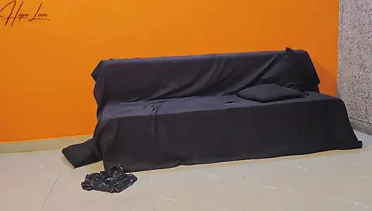 Cute Stepsister in Room with Big Stepbrother