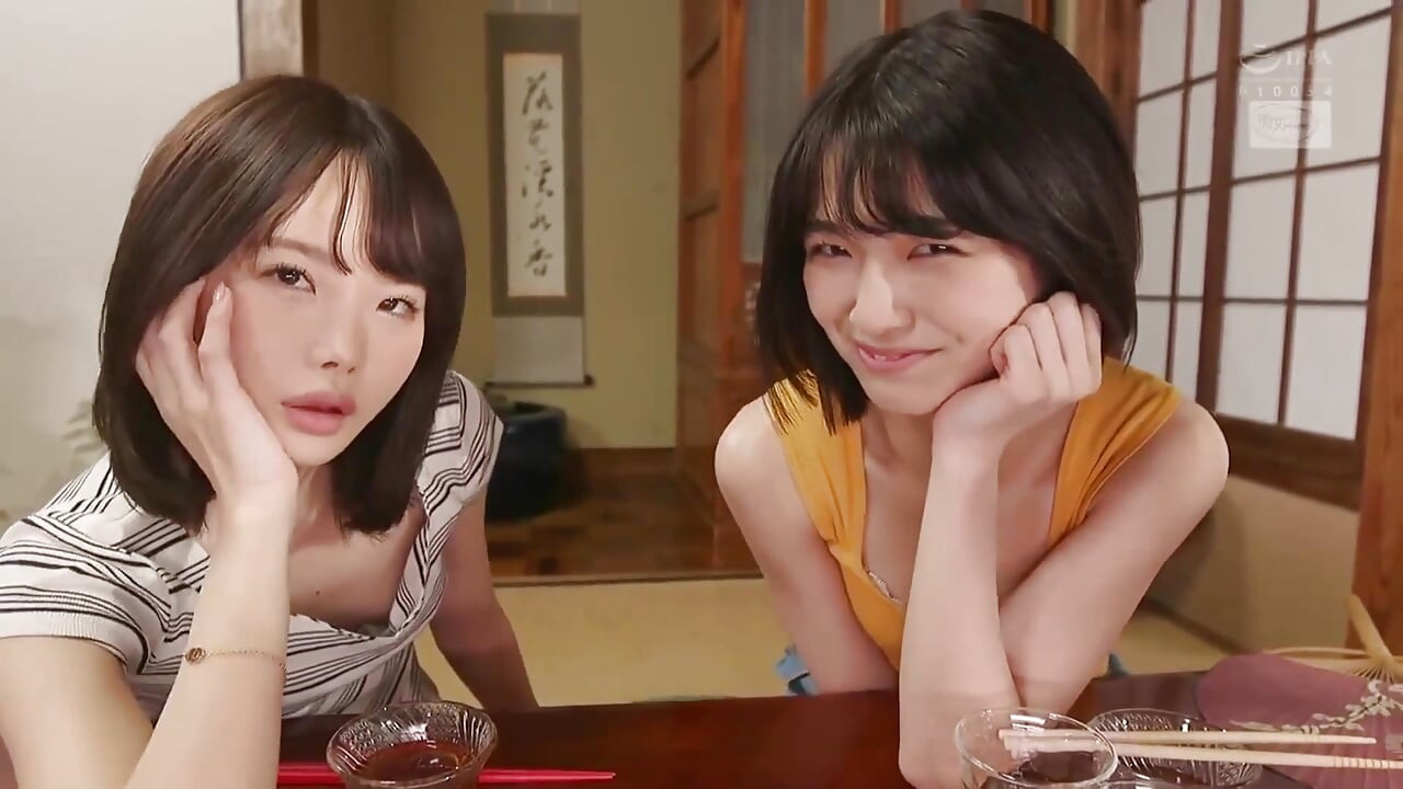 Non-stop Making Love with Two Sex Addicted Sluty Girls in the Country House. Part.1