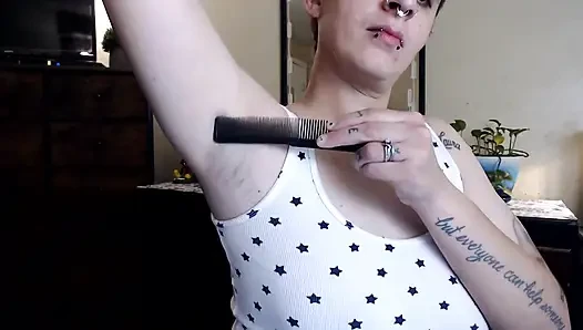 Hairy Pits Showcased Groomed