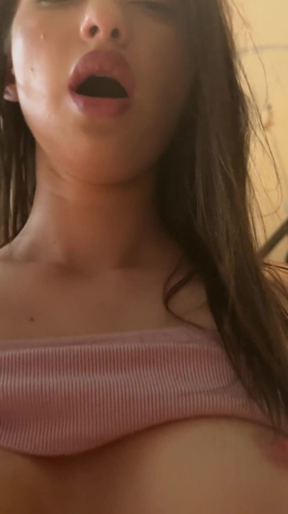 Hot stepsister caught me watching PORN with her, fucked her in a tight pussy | Clip 2