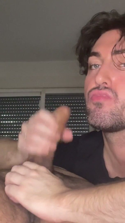 sucking big dick and eating cum | Clip 3
