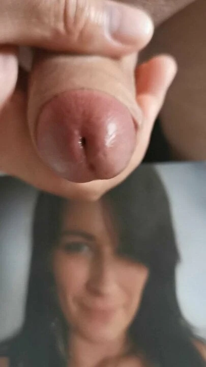 Cum on the face of a girl