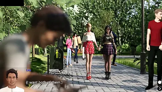 Parkta ateşli üçlü seks - büyü kitabı saf rota