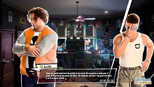 Freshman Project Sex Gameplay Part 1 - Ethan’s First Chaotic Night at the Tavern