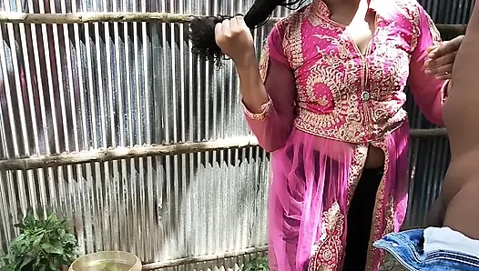 Hintli köylü kız sıkı amcık açık havada xxx video, hintli köylü ateşli kız seks