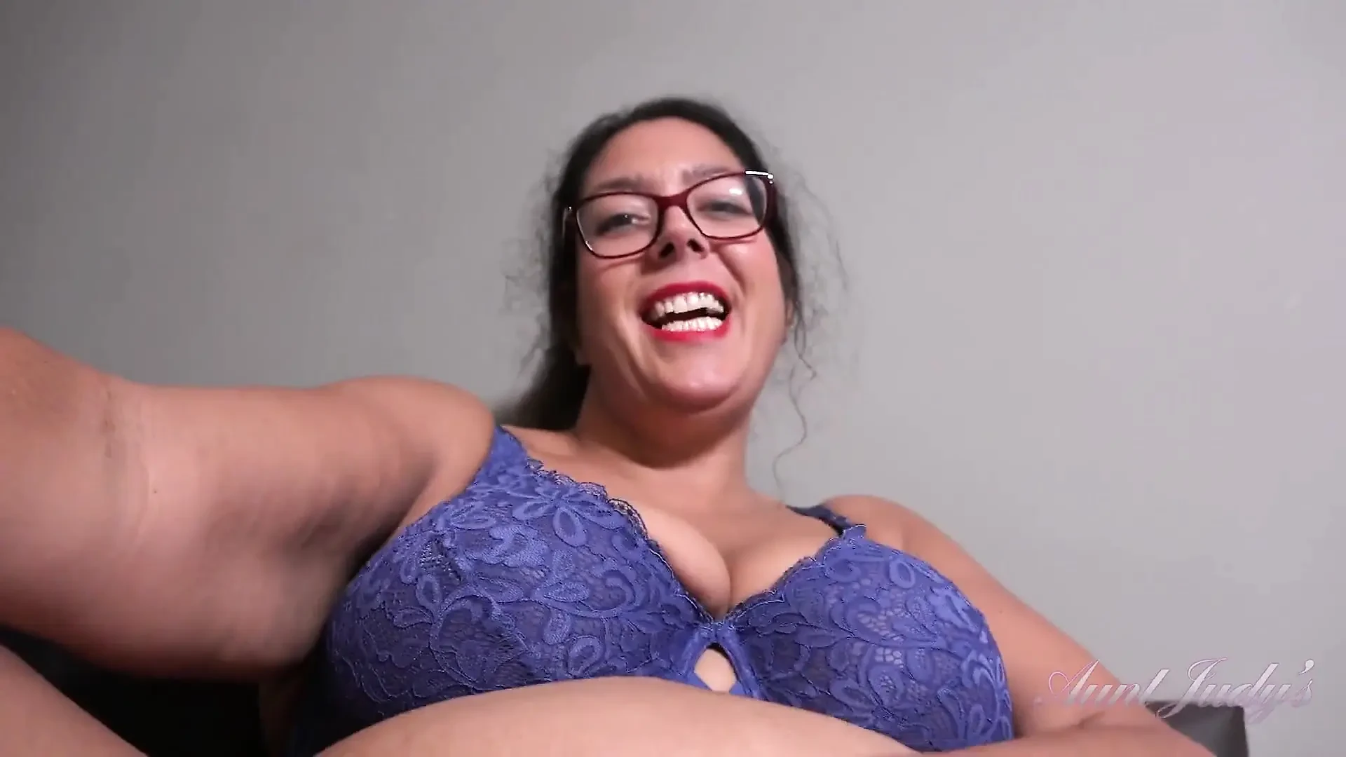 Auntjudys - Your Busty BBW Landlady Cassy Hill Lets You Fuck Her Big Hairy Pussy POV
