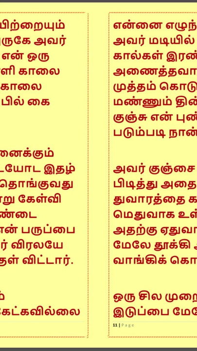 Captivating moment from "Kanmani's Birthday Gift - Part 4 - A Tamil Audio Sex Story"