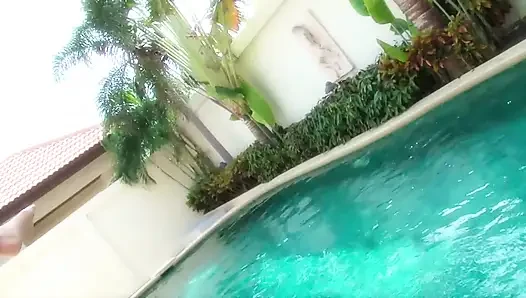 Hard doggystyle for the asian bitch
