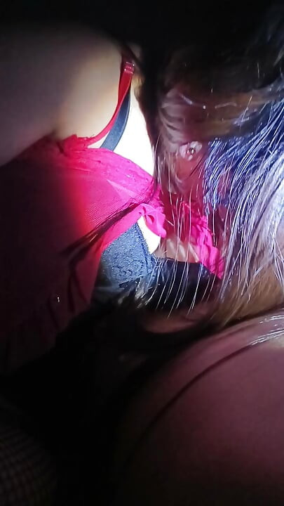 Big Tits Milf Wife Close Up Blowjob