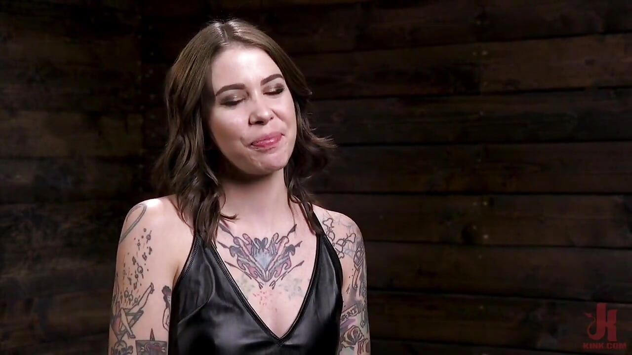 Pain Slut Krysta Kaos Devastated in Metal Bondage