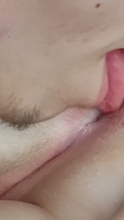 My sweet ass and pussy are being licked completely | Clip 1
