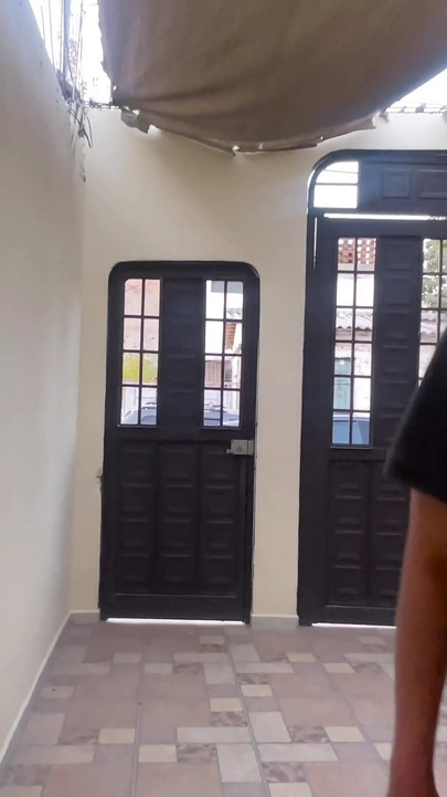 Roommate Sees Me Gets Horny and Fucks Me in the Kitchen