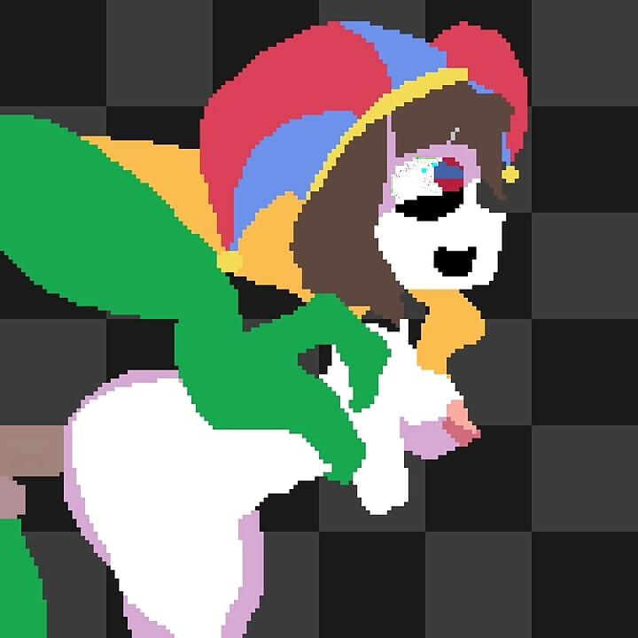 Pomni Pixelart timelapse