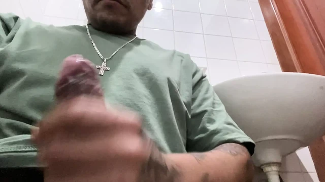 Grabbed a hand full of hard cock