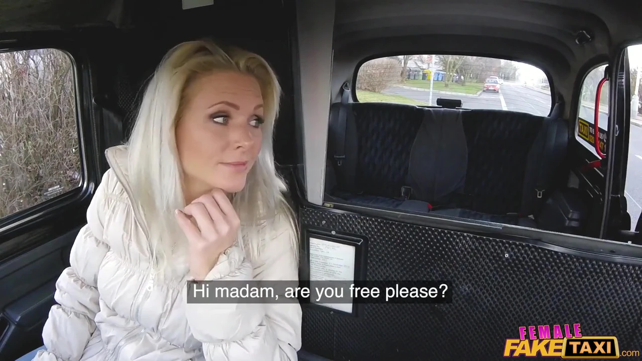 Female Fake Taxi - Hot MILF Cabbie Loves Sucking Cock