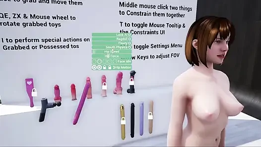 Masaj simülatörü seks oyunu [bölüm 01] çıplak oyun [18+]