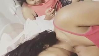 Cute selfies doing by a two sexy girls.mp4