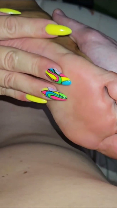 My Stepmom Wants to Seduce Me with Her Feet | Clip 2