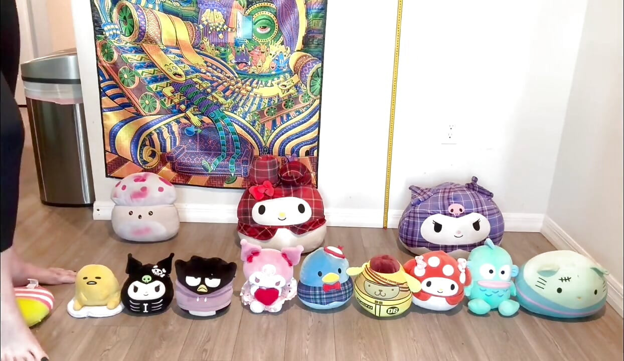 Plushie Stomp - Rozmiar 16 stóp stomping nadziewanej kolekcji zabawki
