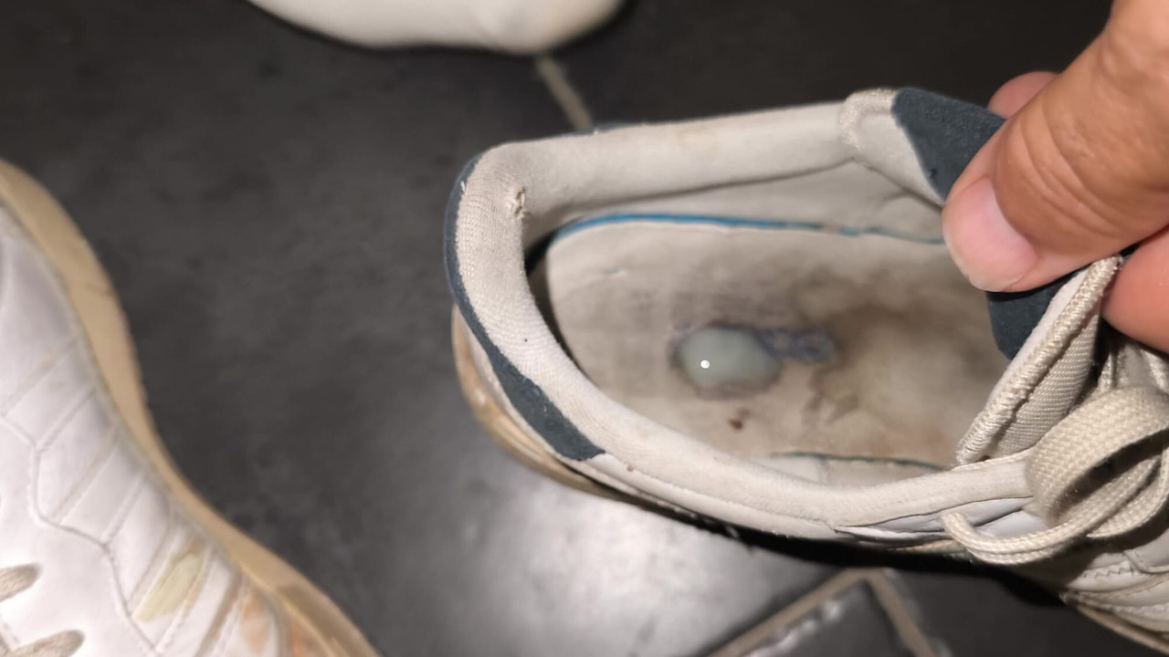 Cum in my shoes
