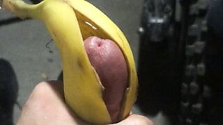 Russian PRISONER in prison fucks a banana and humiliates you!! Verbal Domination!