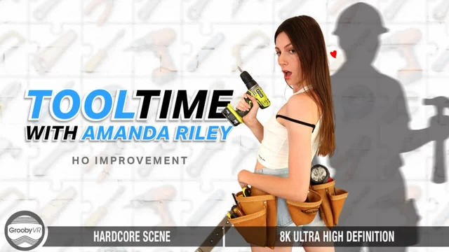 GROOBYVR - Amanda Riley's Naughty Workshop, Ready To Screwed