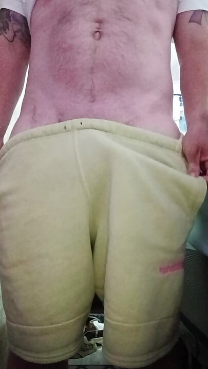 Tease abs bule kuk hvite joggebukser