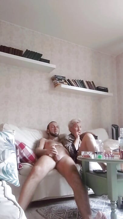 My Stepmom and I Love Watching Porn and Having Sex