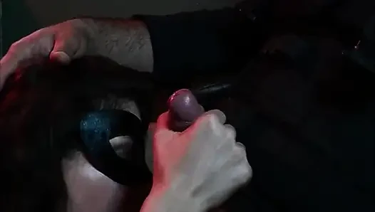 Konig get blowjob cum in mouth and she continue to suck