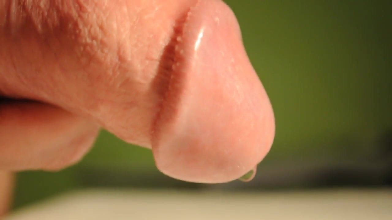 Closeup first drop