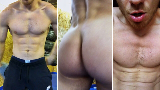 "lèche mon anus" - domination russe par un homme musclé dans la salle de sport! dirty talk! POV